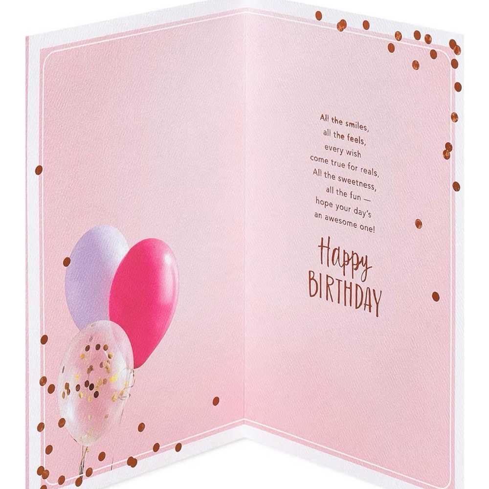American Greetings Birthday Card for Sister (Hooray!) - Picture 5 of 7